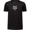 FOX Yth Ranger SS Jersey Fox Head - black 126-136