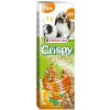 Versele Laga Tyčinky pre hlodavce CRISPY STICKS 2 ks - mrkva a petržlen