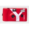 YASHICA MF-1 Snapshot Art Camera (Red) - analógový fotoaparát