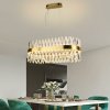 NEDES LED krištáľový luster + diaľkový ovládač 90W - J6307/C