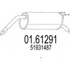 Koncový tlmič výfuku MTS 01.61291