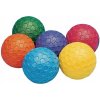 E Z ball 10 cm hmatová lopta Sada 6 kusů