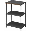 Matne čierny oceľový regál 60x90x46,5 cm Tower – YAMAZAKI