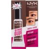 NYX Professional Makeup The Brow Glue Instant Brow Styler tónovací gel na obočí s extrémní fixací 03 Medium Brown 5 g