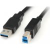 PremiumCord Kabel USB 3.0, A-B, 9pin, 2m