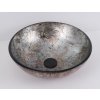 Olsen Spa UTRECHT okrúhle sklenené umývadlo na dosku 42×13 cm OLKLTG319