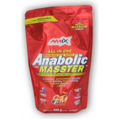 Amix Anabolic Masster 500g sáček - Jahoda