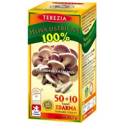 TEREZIA Hliva ustricová 50 + 10 kapsúl