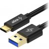 AlzaPower AluCore USB-A to USB-C 3.2 Gen 1 5Gbps 2m čierny APW-CBTC0072B