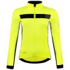 Force FROST LADY fluo-čierna dámska softshell cyklobunda - XS