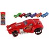 Teddies Auto závodné 6ks kov/plast 8cm na voľný chod v krabičke 10,5x27,5x4cm