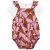 CARTER'S Set 2dielny tričko kr. rukáv, nohavičky na traky Pink Foral dievča NB/ veľ. 56