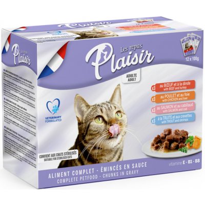 Plaisir Cat 12 x 100 g