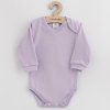 Dojčenské bavlnené body New Baby Casually dressed fialová - 74 (6-9m)