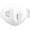 Portwest Respirátor Dust Mist Fold Flat P351 FFP3 s ventilkem POR-P351WHR Bílá