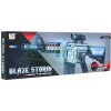 RAMIZ zbraň BlazeStorm 7078 strieborná (Detská automatická zbraň + náboje)