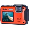 Rollei Sportsline 64 Selfie/ 64 MPix/ 16x zoom/ 2,8 LCD+ 2 LCD/ 4K video/ Voděodolný 5m/ Oranžový