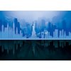 Fototapeta - FT6582 - Zrkadlený New York modrý Vliesová fototap. - 368cm x 254cm
