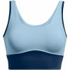 Dámske funkčné tielko Under Armour MERIDIAN FITTED CROP TANK W modré 1379153-490 - M