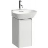 Laufen Spodná skrinka pod umývadlo 27,7 cm, závesy vľavo, biela lesklá H4030111102611