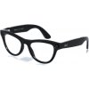 Meta RAY-BAN Meta Skyler (Standard) Smart Glasses (Gen 2) – Shiny Black, Clear
