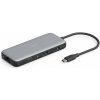 Digitus USB-C dokovací stanice, 7 portů: 1× HDMI, 3× USB 3.2 Gen 2, 1× RJ45, 1× SD, 1× MicroSD, 1× PD