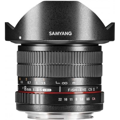 Samyang 8mm f/3.5 Aspherical IF MC Fish-eye CSII Nikon AE