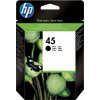 HP 45 Black Ink Cart, 42 ml, 51645AE (930 pages)