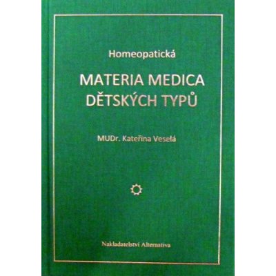 Homeopatická materia medica dětských typů