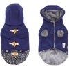 Teplý kabátik pre psov a mačky Modrá XL