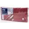 Tork Servítky 1/4 sklad 2V 32x32 cm Advanced Lunch bordová 200ks