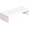 Kondela ELARO TYP 3 BI 0000300679 - podstavec pod monitor, miesto pre mobil a kancelárske potreby,biely 52,5x25x13cm