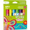 Apli Color Sticks temperové barvy suché neonové 6 x 6 g, sada