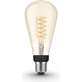 Philips LED žiarovka Hue White Ambiance 7W 550 Filament ST64 E27