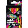 Colorino Kids farebné voskovky 6 ks Neon