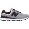 New Balance 574 Greens V2 Grey/Black 44,5 Pánske golfové topánky