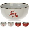 MAKRO - Miska 475ml Love rôzne farby a motívy