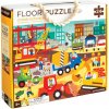 Petit Collage Podlahové puzzle budova v meste Poškodený obal