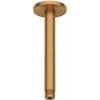 Duravit Príslušenstvo Sprchové rameno stropné, 21 cm, kefovaný bronz UV0670025004