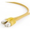 Gembird patch kábel S/FTP Cat. 6A LSZH, 1.5 m, žltý PP6A-LSZHCU-Y-1.5M