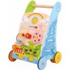 Bigjigs Toys Bigjigs Baby Drevené aktívne chodítko Záhrada