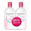 Bioderma Sensibio H2O Festival pleťová voda na citlivú pleť 2 x 500 ml darčeková sada