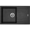 drez granitový Sinks LINEA 780 N Metalblack