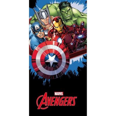 Carbotex Osuška Avengers Super Heroes rozmer 70x140 cm.