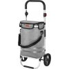 NILS Skladacia nákupná taška na kolieskach NC4305 Premium 50L sivá