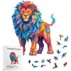 Drevené puzzle Lev - A5