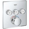 Grohe Grohtherm SmartControl - Termostatická batéria pod omietku, 3 ventily, chróm - 29126000