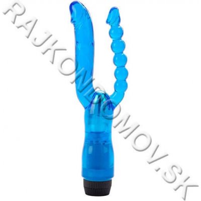 CalExotics Dual Penetrator gélový vibrátor