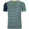 Ortovox 185 ROCK'N'WOOL SHORT SLEEVE M arctic grey XXL; Zelená triko
