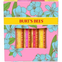 Burt’s Bees In Full Bloom Tropical Pineapple balzam na pery 4,25 ml + Strawberry balzam na pery 4,25 ml + Dragonfruit Lemon balzam na pery 4,25 ml + Beeswax balzam na pery 4,25 ml